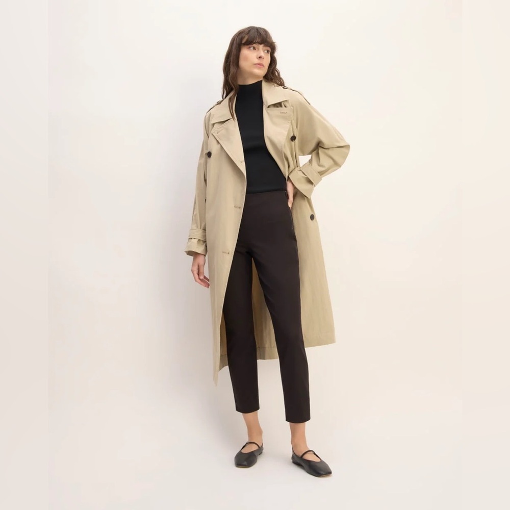 Everlane The Bi-Stretch Work Pant in black